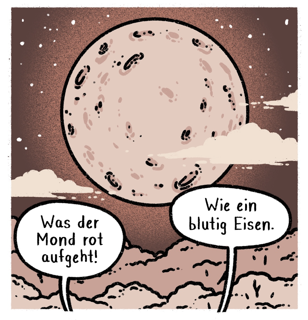 Ausschnitt aus dem „Woyzeck“-Comic von Julia Bernhard