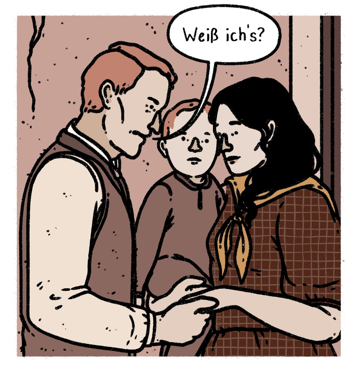 Ausschnitt aus dem „Woyzeck“-Comic von Julia Bernhard